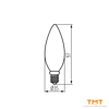 Снимка на ЛАМПА LED 4.5W,Е14,4000K,470Lm,29619,FILAMENT