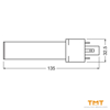 Снимка на ЛАМПА LED DUL S 7 EM 3.5W/840 G23 4000K,400lm,